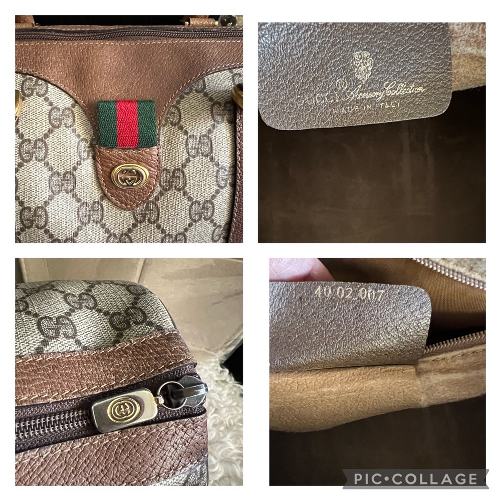 Gucci Vintage Boston Sherry Line Bag - Picture 7 of 15